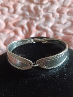 Vintage Silver Plated Spoon Bracelet. Pattern - Regent 1939